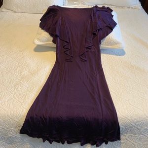 Banana Republic Fluttery Purple Dress - Size 4